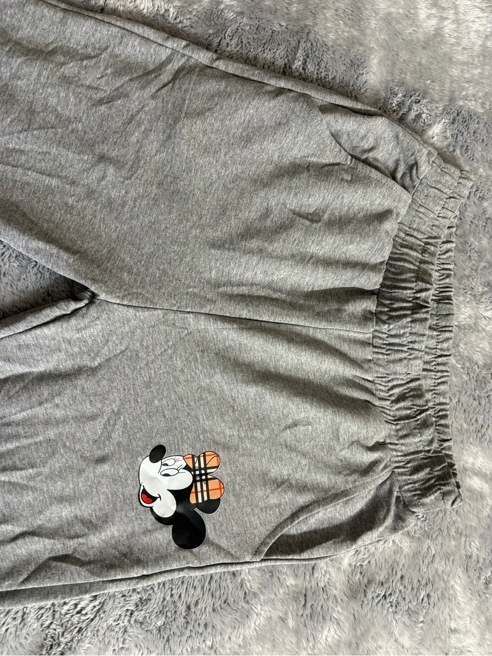 Kids Grey Minnie Mouse Graphic Tee